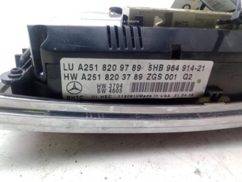 A2518703490 MANDO CLIMA MERCEDES BENZ CLASE GL (X164)|Desguaces La Cabaña