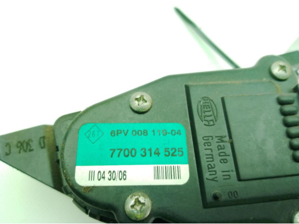 7700314525 POTENCIOMETRO ACELERADOR OPEL MOVANO Caja/Chasis (X70)|Desguaces La Cabaña