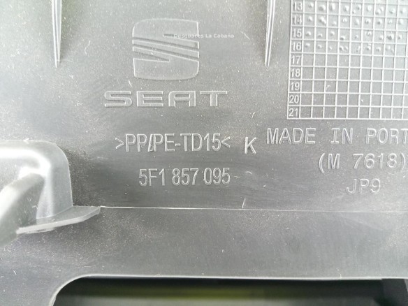 GUANTERA INFERIOR DER SEAT LEON (5F1) |Desguaces La Cabaña