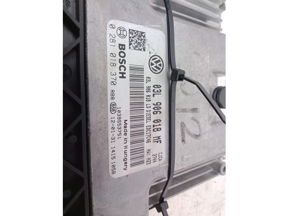 03L906018MF CENTRALITA MOTOR SEAT EXEO (3R2)|Desguaces La Cabaña