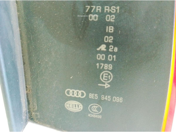 8E5945096 PILOTO TRA DER EXT AUDI A4 (8EC, B7)|Desguaces La Cabaña