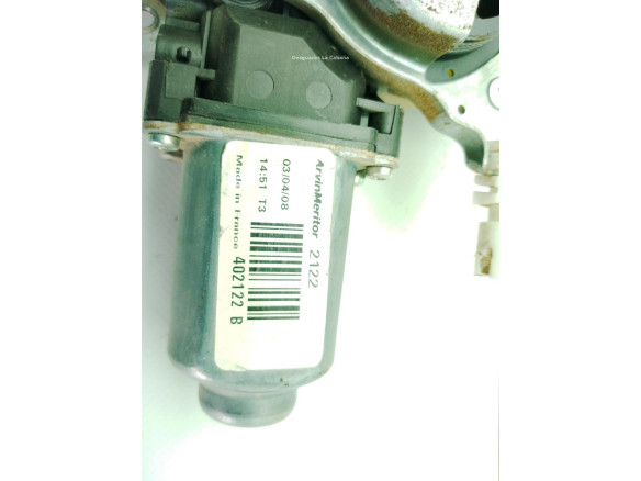402122B ELEVALUNAS PUERTA LAT DEL DER NISSAN NP300 NAVARA (D40)|Desguaces La Cabaña