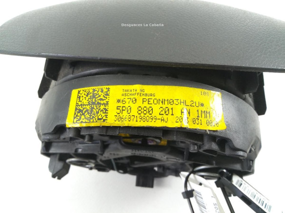 5P0880201 AIRBAG IZQ SEAT TOLEDO IV (KG3)|Desguaces La Cabaña
