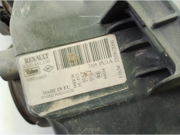 7701061669 FARO IZQUIERDO RENAULT LAGUNA II (BG0/1_)|Desguaces La Cabaña