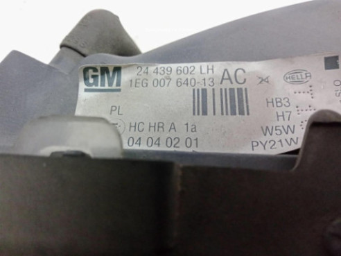 93175368 FARO IZQUIERDO OPEL ASTRA G Sedán (T98)|Desguaces La Cabaña