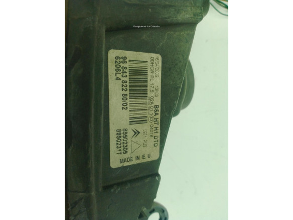 9684382280 FARO DERECHO CITROEN C4 Coupé (LA_)|Desguaces La Cabaña