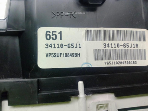 3411065J1 CUADRO INSTRUMENTOS SUZUKI GRAND VITARA II (JT, TE, TD)|Desguaces La Cabaña