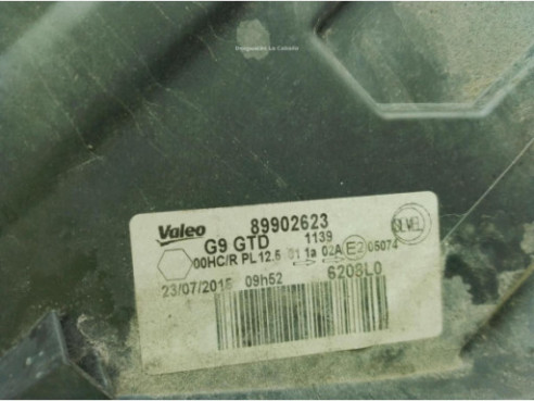 6208L0, 89902623 FARO IZQUIERDO PEUGEOT EXPERT Tepee (VF3V_)|Desguaces La Cabaña