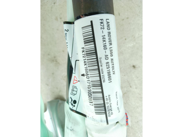 FK7214K160AD AIRBAG CORTINA IZQ LAND ROVER DISCOVERY SPORT (L550)|Desguaces La Cabaña