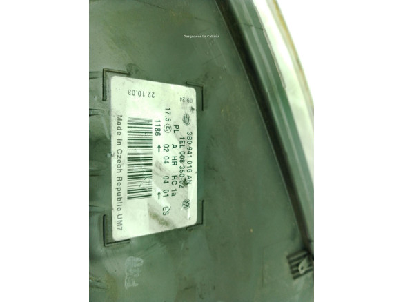 3B0941016AN FARO DERECHO VW PASSAT (3B3)|Desguaces La Cabaña