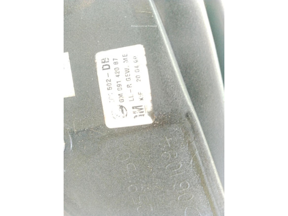 09142087 ESPEJO DER OPEL ASTRA G Fastback (T98)|Desguaces La Cabaña