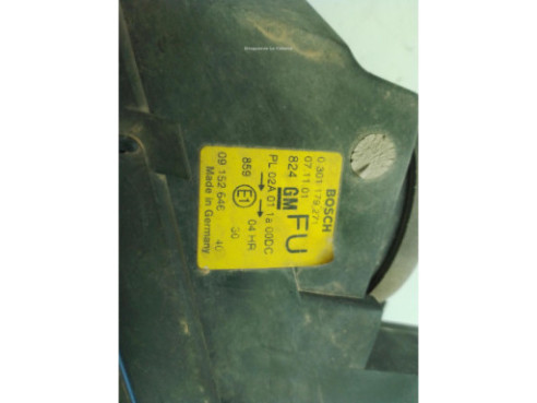 9193243 , 0301179271 FARO IZQUIERDO OPEL VECTRA B Fastback (J96)|Desguaces La Cabaña