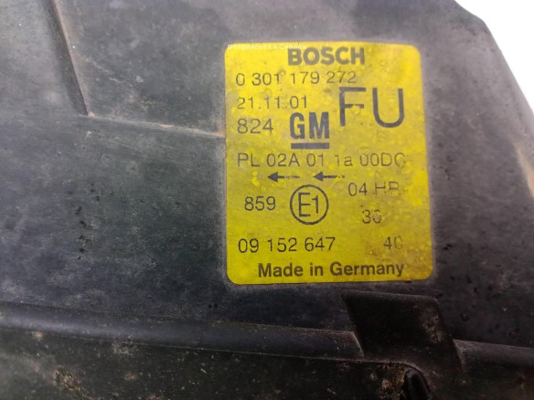 9193244 FARO DERECHO OPEL VECTRA B Fastback (J96)|Desguaces La Cabaña
