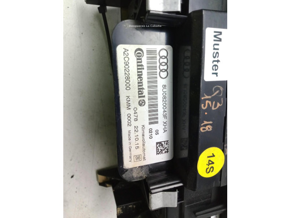 8U0820043F MANDO CLIMA AUDI Q3 (8UB, 8UG)|Desguaces La Cabaña