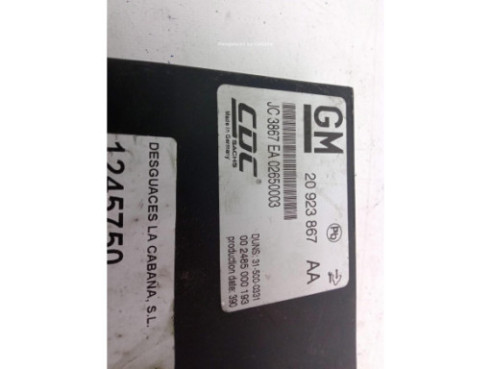 20923867AA CENTRALITA MULTIFUNCION OPEL INSIGNIA A (G09)|Desguaces La Cabaña