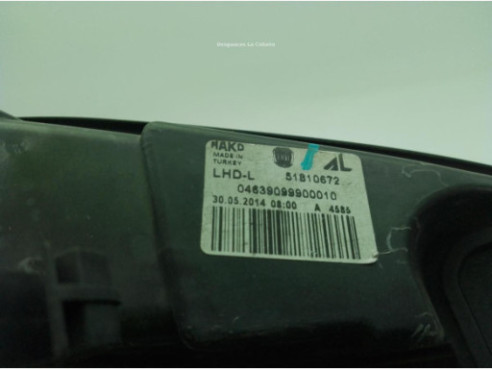 0000051810672 FARO IZQUIERDO FIAT DOBLO Limusina (263_)|Desguaces La Cabaña