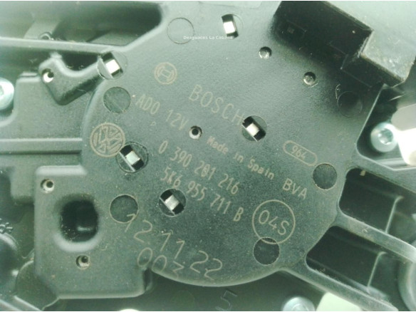 5K6955711C MOTOR LIMPIAPARABRISAS TRA VW POLO (6R1, 6C1)|Desguaces La Cabaña