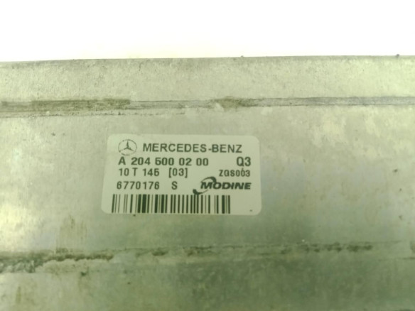 A2045000200 INTERCOOLER MERCEDES BENZ CLASE E (W212) |Desguaces La Cabaña
