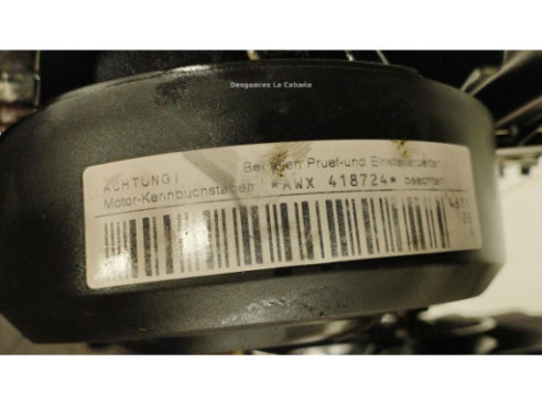 AWX MOTOR SKODA SUPERB I (3U4)|Desguaces La Cabaña