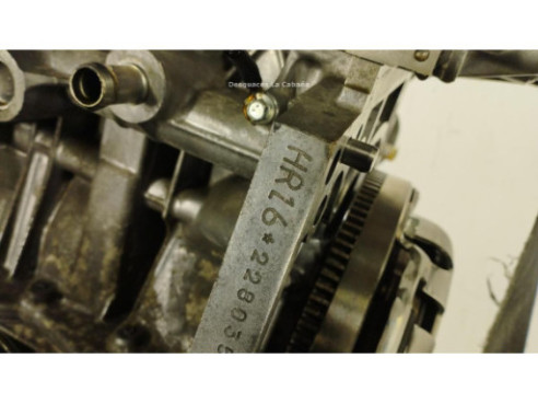 HR16 MOTOR NISSAN QASHQAI / QASHQAI +2 I (J10, JJ10)|Desguaces La Cabaña