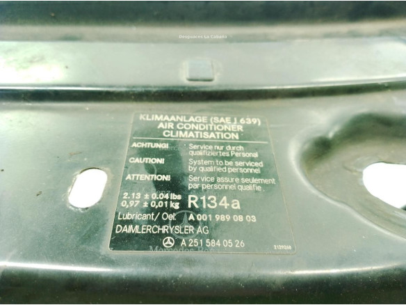 A2515840526 FRENTE MERCEDES BENZ CLASE GL (X164)|Desguaces La Cabaña