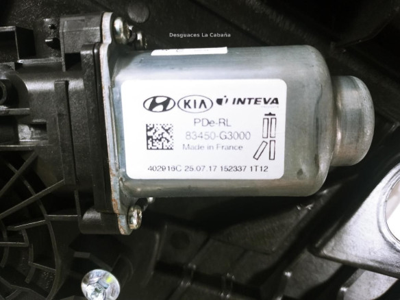 ELEVALUNAS PUERTA LAT TRA IZQ HYUNDAI i30 (PDE, PD) |Desguaces La Cabaña