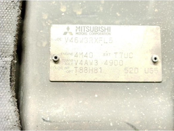 CAPO MITSUBISHI MONTERO   (V3_W, V2_W, V4_W)|Desguaces La Cabaña