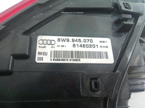 8W9945070  PILOTO TRA DER EXT AUDI A4 (8W2, B9) |Desguaces La Cabaña