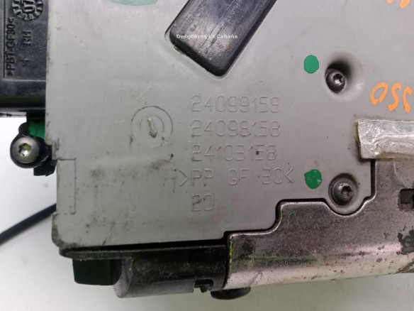 CERRADURA PUERTA LAT TRA DER CITROEN C4 Picasso I Limusina (UD_)|Desguaces La Cabaña