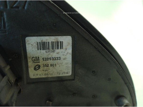 13253333 ESPEJO IZQ OPEL VECTRA C GTS (Z02)|Desguaces La Cabaña