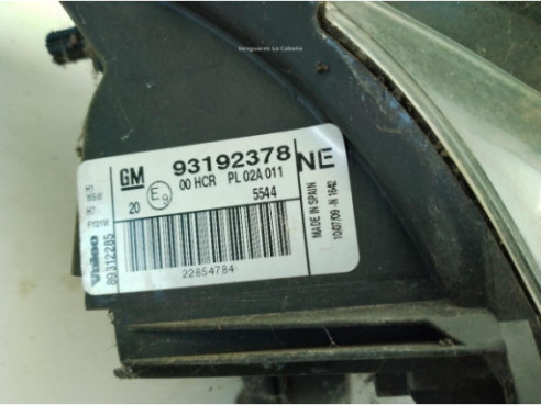 93192378 FARO DERECHO OPEL VECTRA C GTS (Z02)|Desguaces La Cabaña