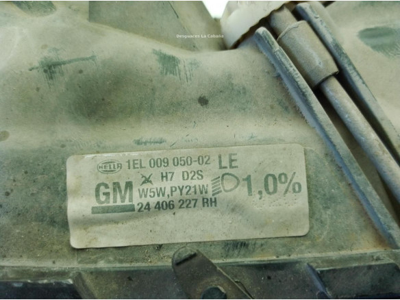 9193418 FARO DERECHO OPEL OMEGA B (V94)|Desguaces La Cabaña