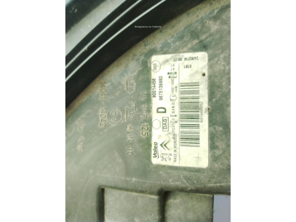 9675139980 FARO DERECHO CITROEN C-ELYSEE|Desguaces La Cabaña