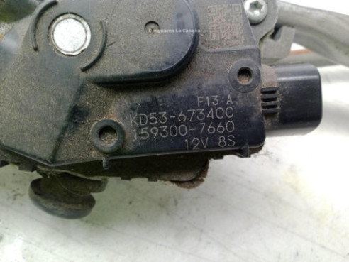 1593007660 MOTOR LIMPIAPARABRISAS DEL MAZDA CX-5 (KE, GH)|Desguaces La Cabaña