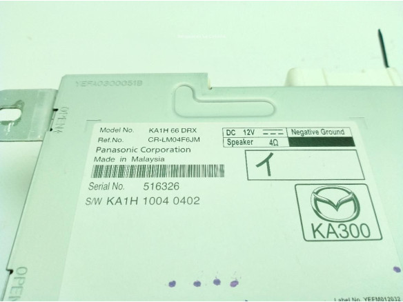 KA1H10040402 MODULO ELECTRONICO MAZDA CX-5 (KE, GH)|Desguaces La Cabaña