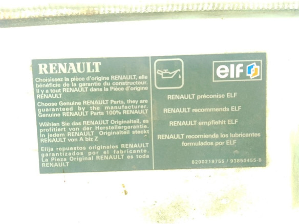 651005147R CAPO RENAULT TRAFIC II Furgón (FL)|Desguaces La Cabaña