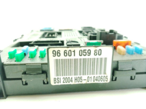 9660105980 CAJA FUSIBLES INTERIOR (BSI) PEUGEOT 307 SW (3H)|Desguaces La Cabaña
