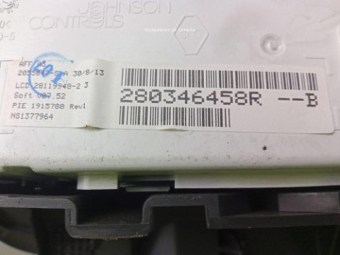 259150931R DISPLAY RENAULT MEGANE III Fastback (BZ0_)|Desguaces La Cabaña