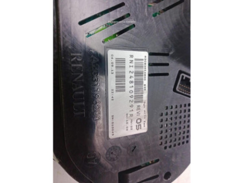 248104902R CUADRO INSTRUMENTOS RENAULT MEGANE III Fastback (BZ0_)|Desguaces La Cabaña