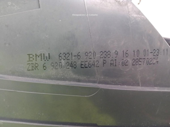 63216920 PILOTO TRA DER EXT BMW 3 Compact (E46)|Desguaces La Cabaña