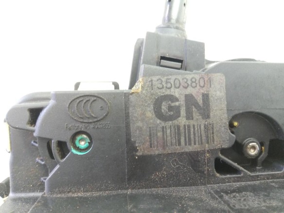 13503801 CERRADURA PUERTA LAT DEL IZQ OPEL INSIGNIA A Sedán (G09) |Desguaces La Cabaña