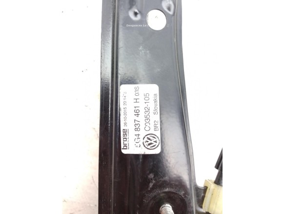ELEVALUNAS PUERTA LAT DEL IZQ VW GOLF VII (5G1, BQ1, BE1, BE2) |Desguaces La Cabaña