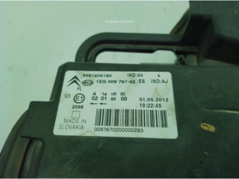 6206N5 FARO DERECHO CITROEN C3 Picasso|Desguaces La Cabaña