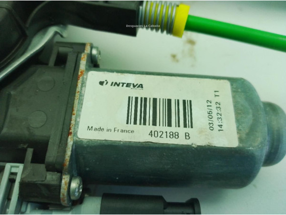 9222FY ELEVALUNAS PUERTA LAT DEL DER CITROEN C3 Picasso|Desguaces La Cabaña