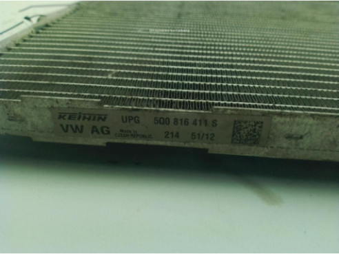 5Q0816411BH RADIADOR AIRE ACONDICIONADO VW GOLF VII (5G1, BQ1, BE1, BE2)|Desguaces La Cabaña