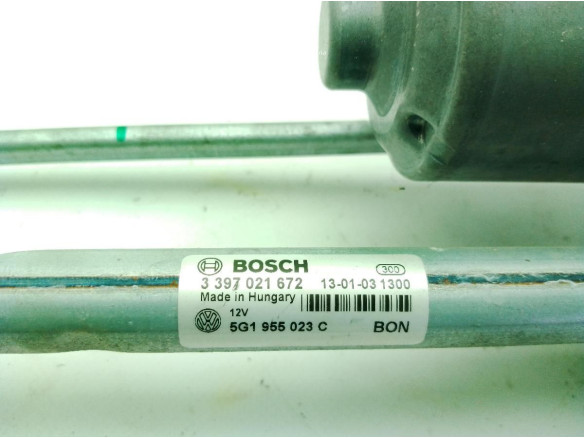 5G1955023D MOTOR LIMPIAPARABRISAS DEL VW GOLF VII (5G1, BQ1, BE1, BE2)|Desguaces La Cabaña