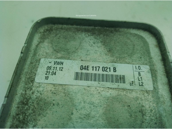 04E117021K ENFRIADOR ACEITE MOTOR VW GOLF VII (5G1, BQ1, BE1, BE2)|Desguaces La Cabaña