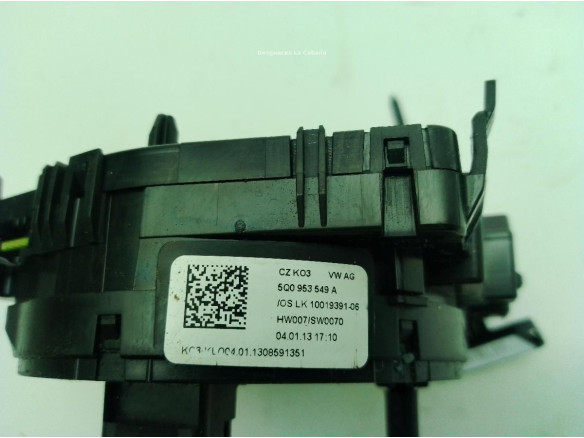 5Q0953549E CARRETE AIRBAG VW GOLF VII (5G1, BQ1, BE1, BE2)|Desguaces La Cabaña