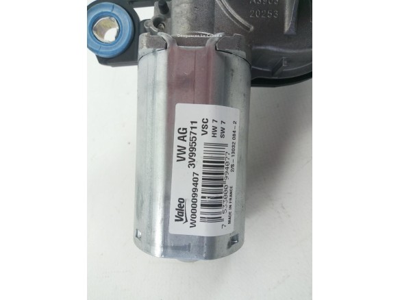 3V9955711 MOTOR LIMPIAPARABRISAS TRA SKODA SUPERB III Ranchera familiar (3V5) |Desguaces La Cabaña