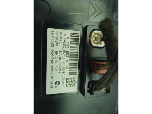 981148628003 PANTALLA MULTIMEDIA PEUGEOT 308 SW II|Desguaces La Cabaña